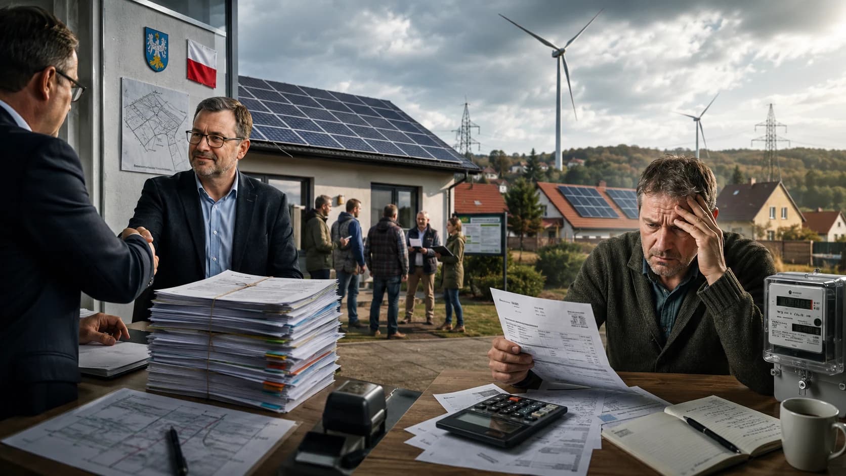 1000 spółdzielni energetycznych do 2030 r. Ambitny plan, ale sama rejestracja nie obniży rachunków