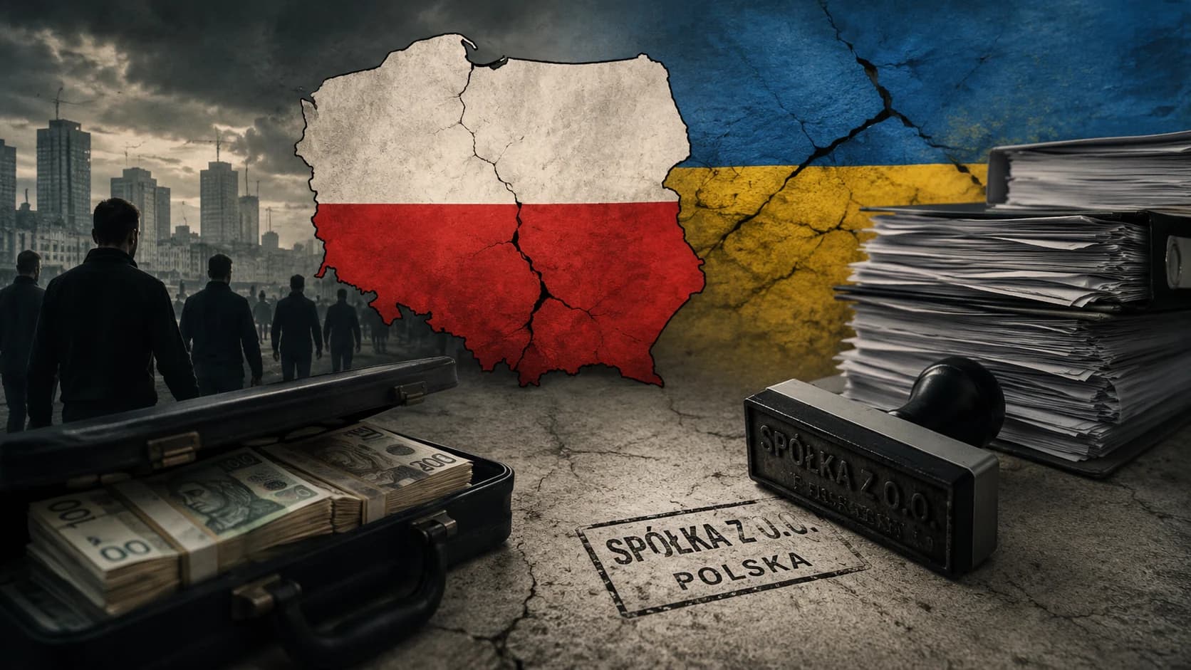 Ukraińskie firmy w Polsce. Dane pokazują zmianę, której nie można sprowadzać do prostego hasła