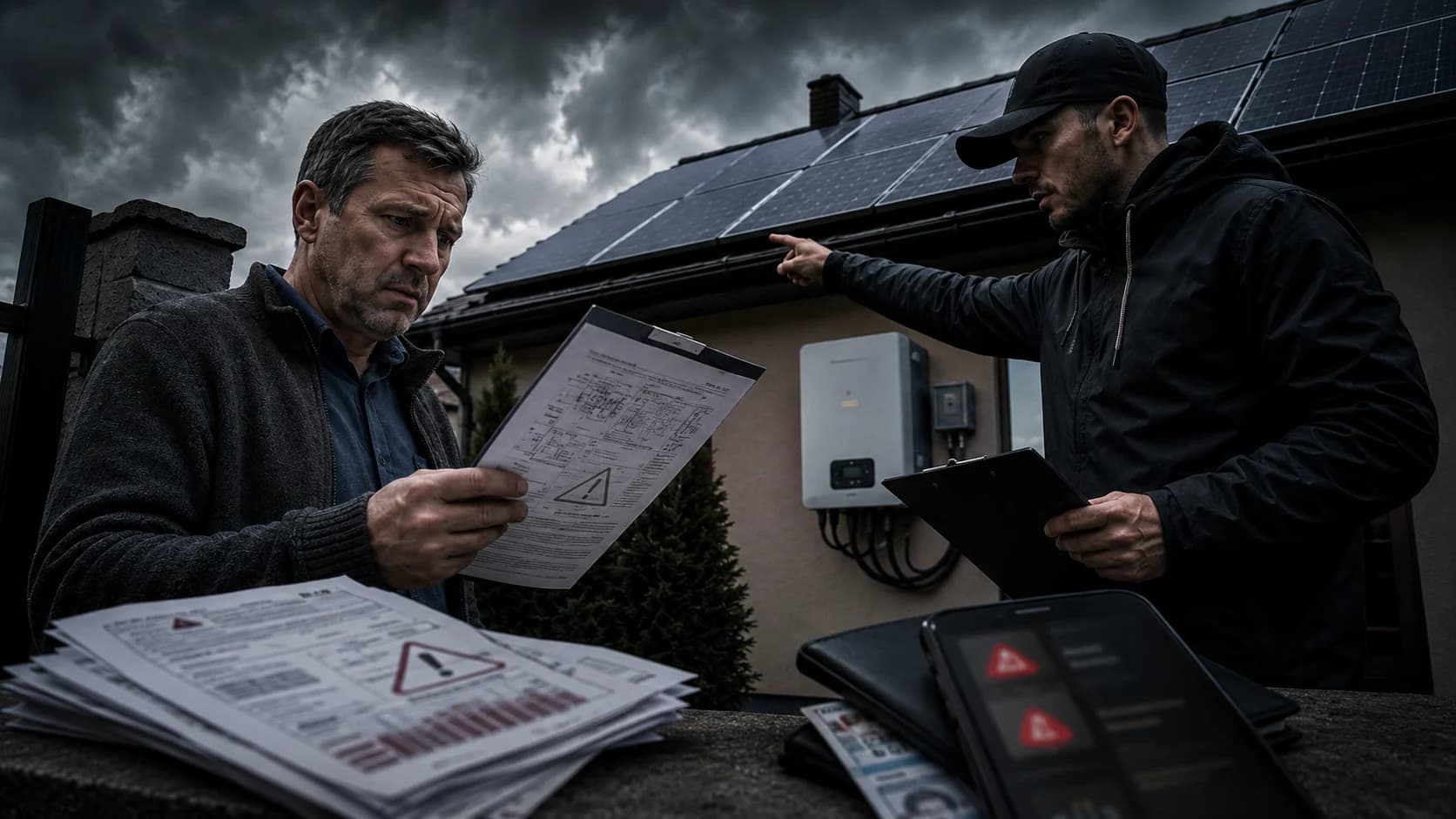 Fałszywe kontrole fotowoltaiki. Oszuści wykorzystują strach przed karami i techniczny język energetyki
