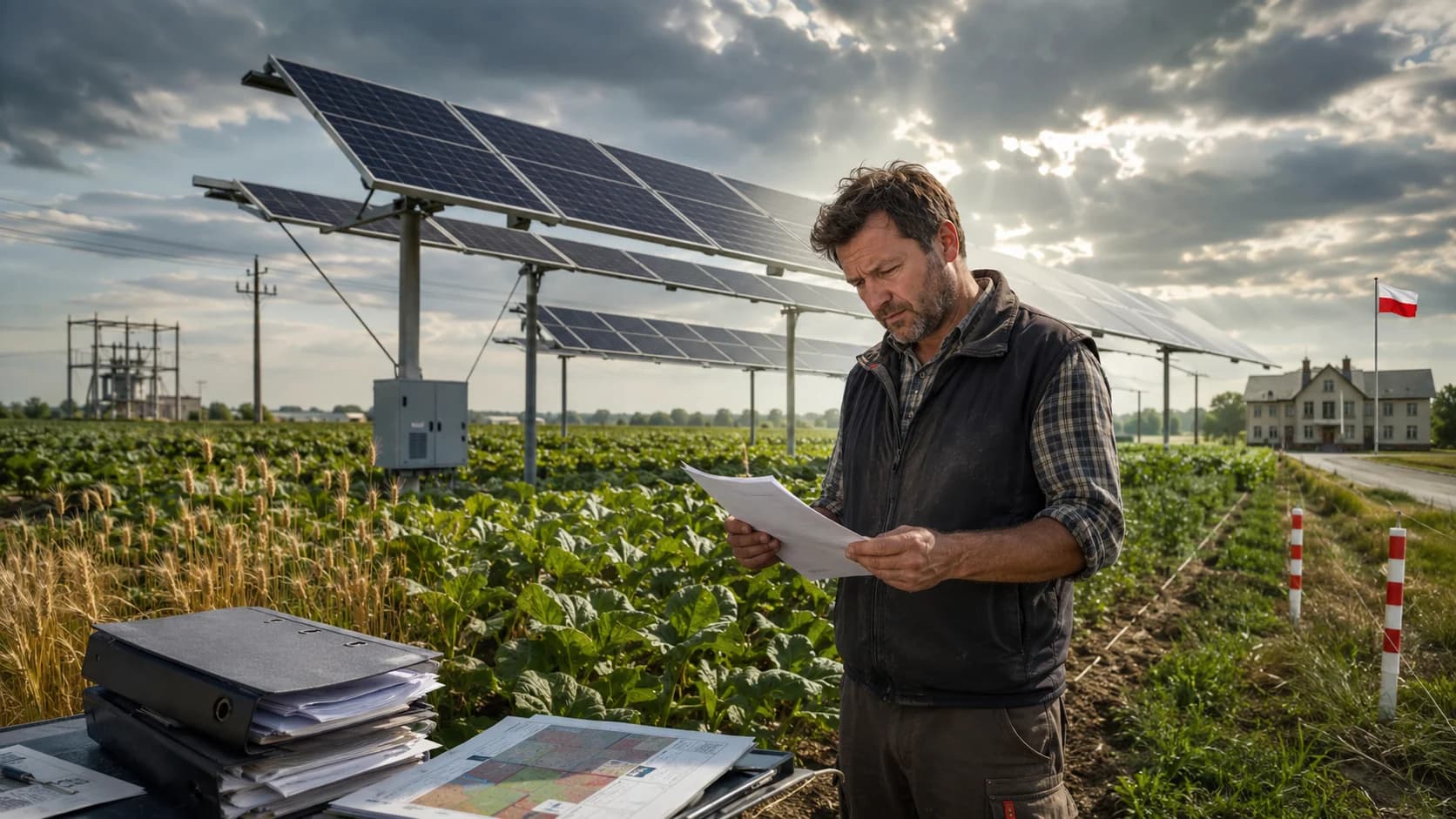 Agrofotowoltaika może dać rolnikom prąd i plony z tego samego hektara. Polska wciąż nie ma do tego jasnych zasad