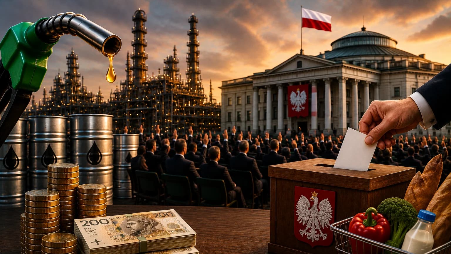 Podatek od nadzwyczajnych zysków z paliw. Sejm domyka koszt programu tańszych cen