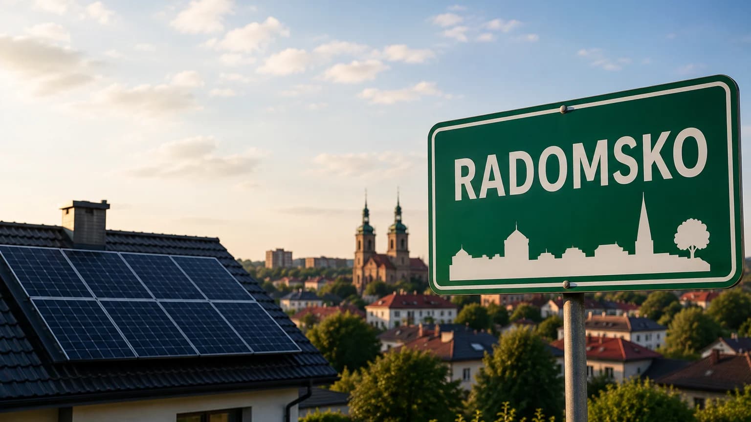 Radomsko ma umowę na OZE dla mieszkańców. Wsparcie jest wysokie, ale nie dla wszystkich