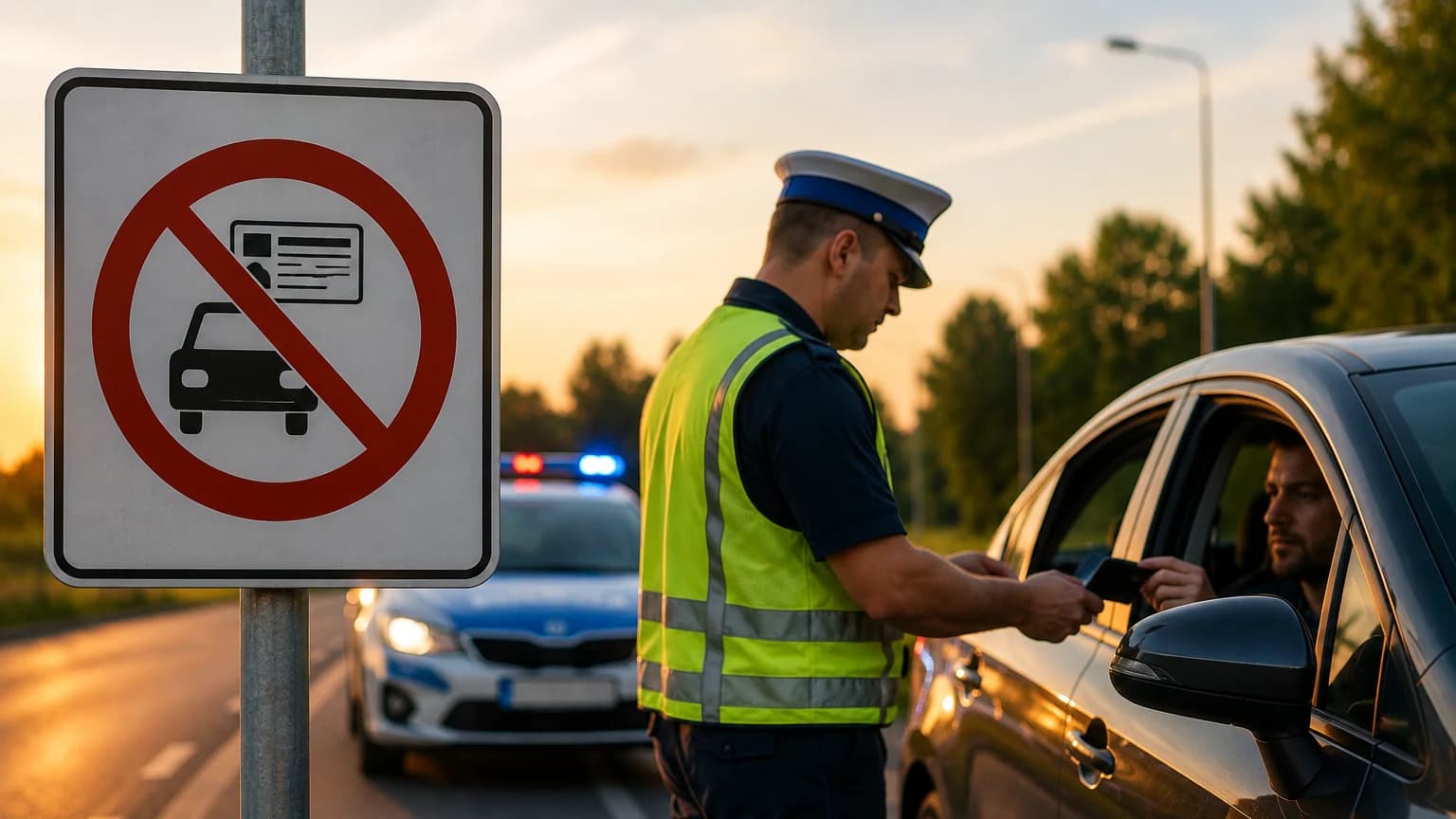 Zatrzymane prawo jazdy i zasada 24 godzin. To nie jest darmowy czas na jazdę