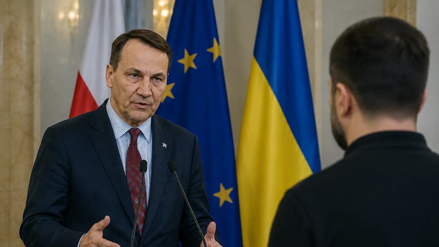 Sikorski tonuje spór z Kijowem. Polska nie powinna udawać, że problemu nie ma