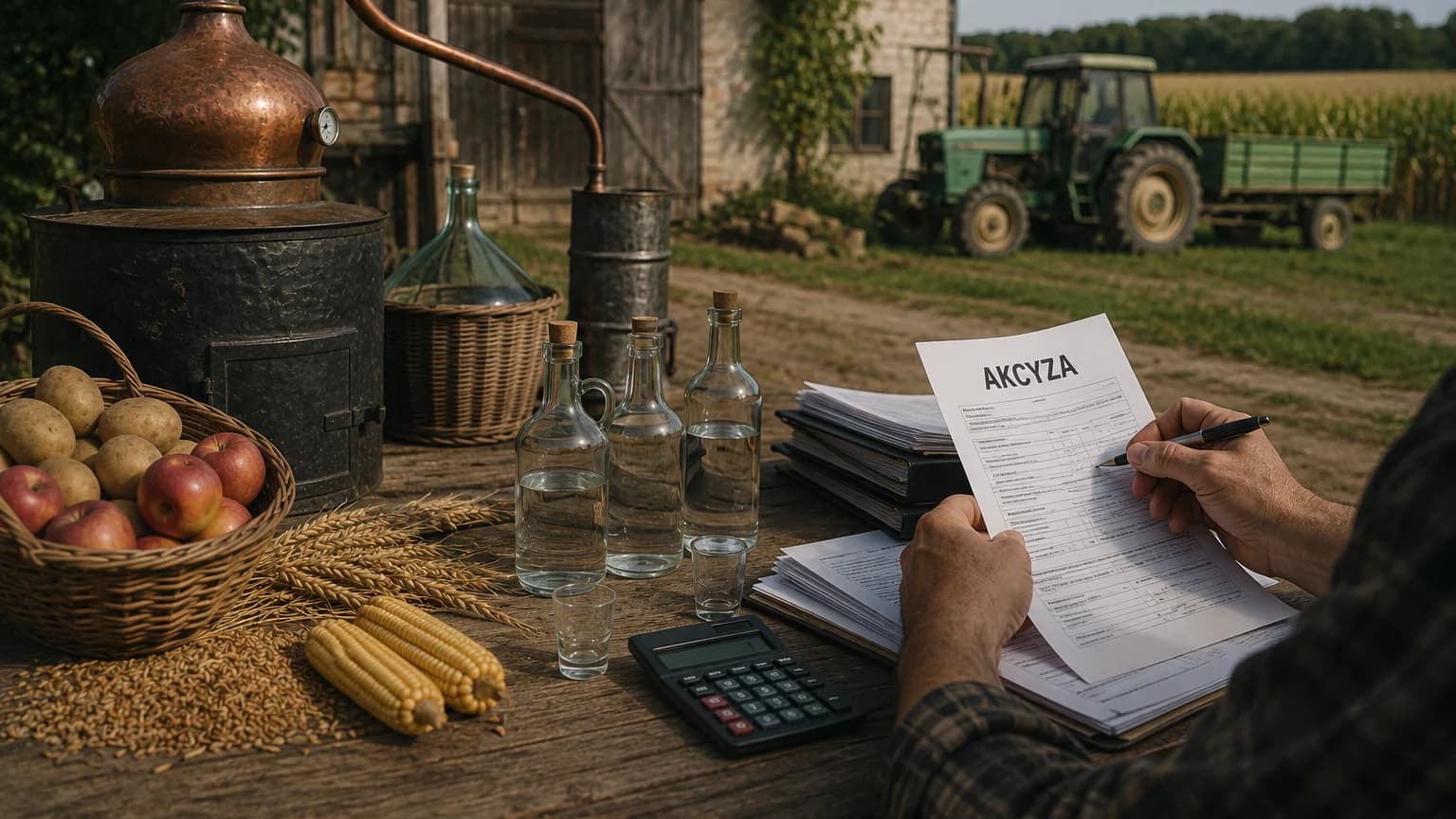 Akcyza na alkohol może wrócić do rolników. Fiskus patrzy na wpływy, wieś na surowce