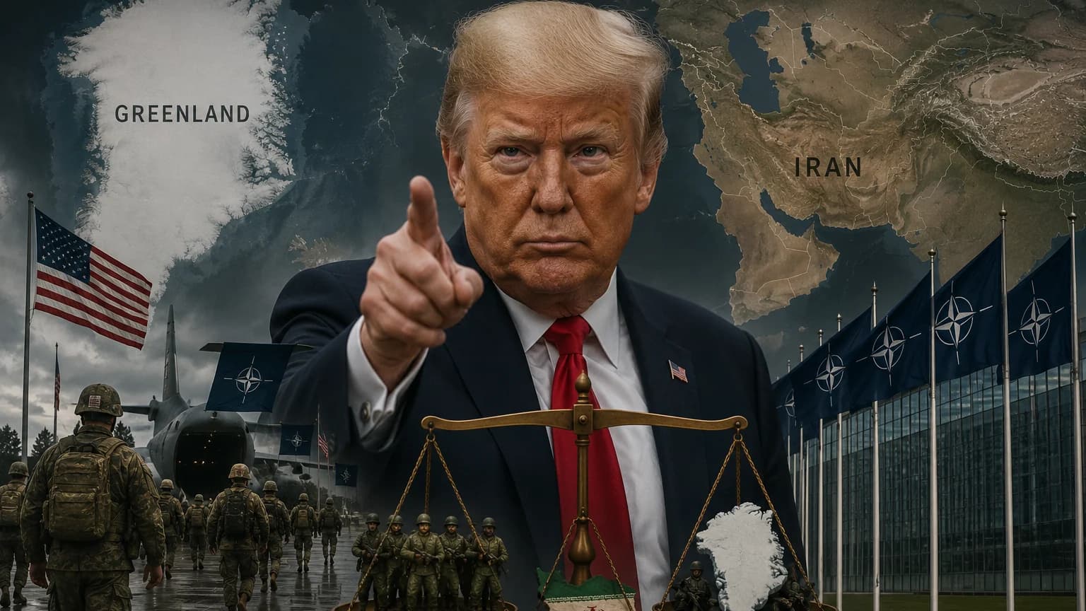 Trump uzależnia wojska w Europie od Grenlandii i Iranu. To nie jest normalna presja sojusznicza