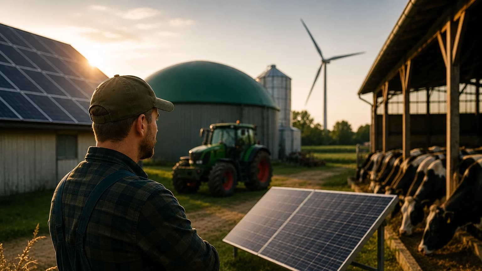 Własna energia w gospodarstwie. OZE może stabilizować koszty, ale tylko wtedy, gdy pasuje do profilu produkcji