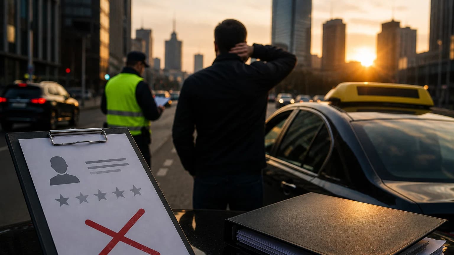 Koniec łatwego dorabiania na taxi. Nowe przepisy mają uderzyć w fikcyjną weryfikację kierowców