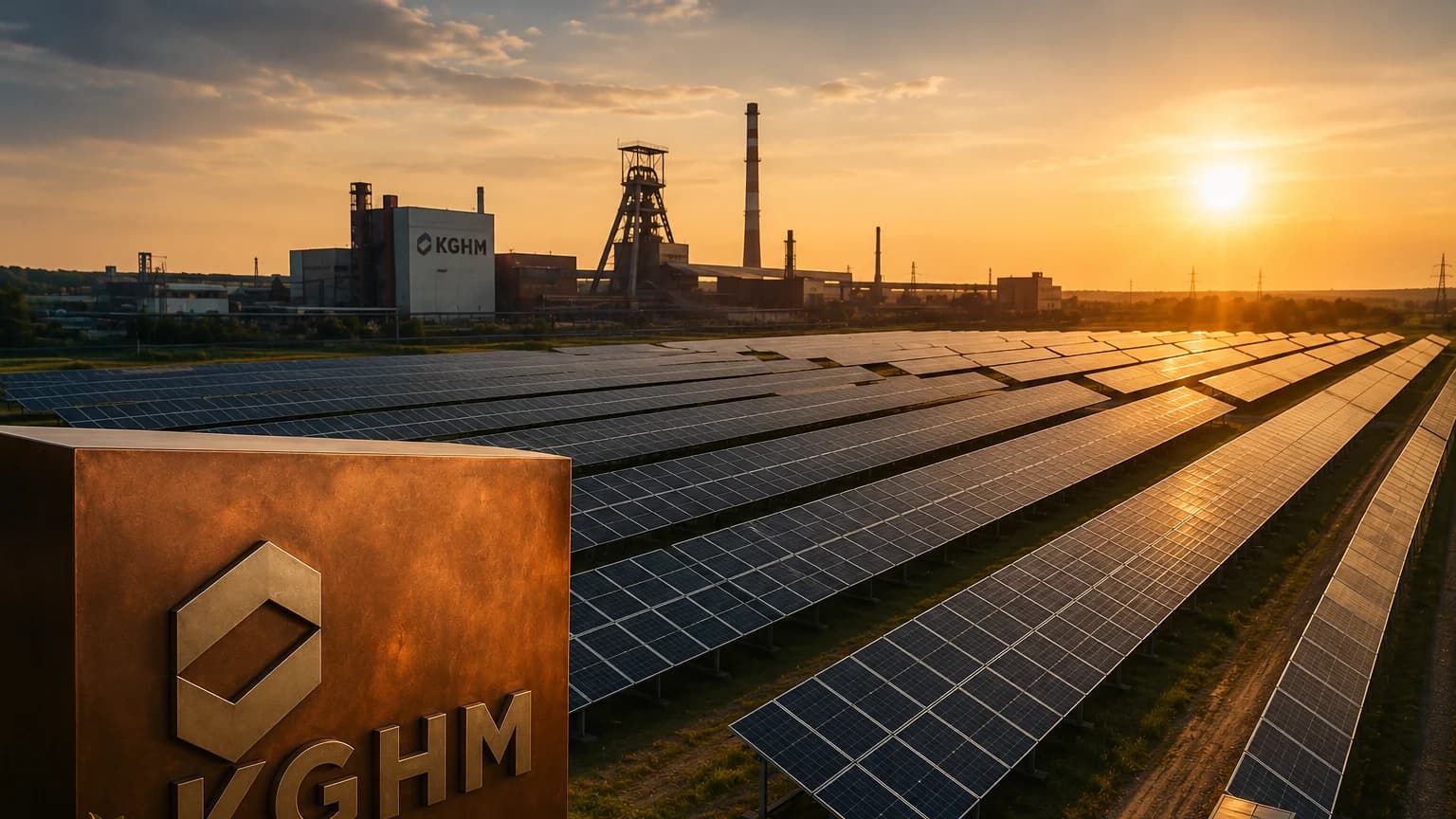 KGHM dostanie 64 mln zł pożyczki na fotowoltaikę. To krok w dobrą stronę, ale nie energetyczne wybawienie