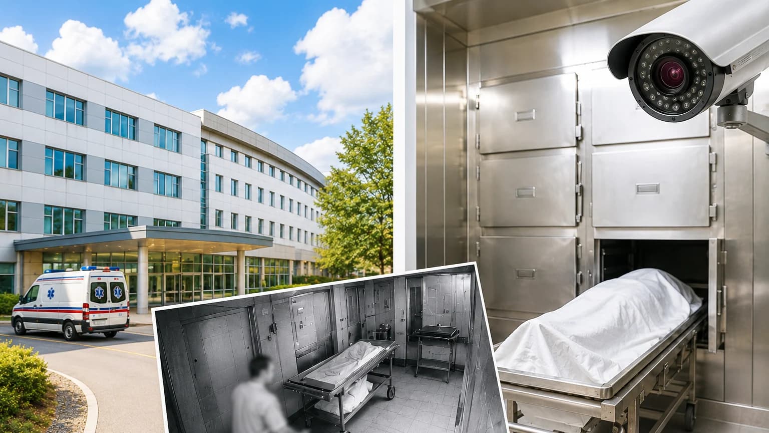 Szpital Południowy pod ścianą. Nagrania z prosektorium pokazują problem większy niż jeden incydent