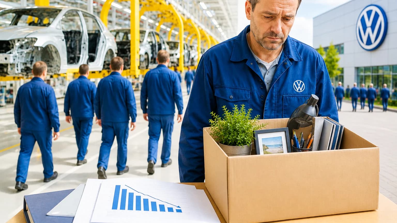 Volkswagen szykuje kolejne cięcia. To rachunek za spóźnioną transformację