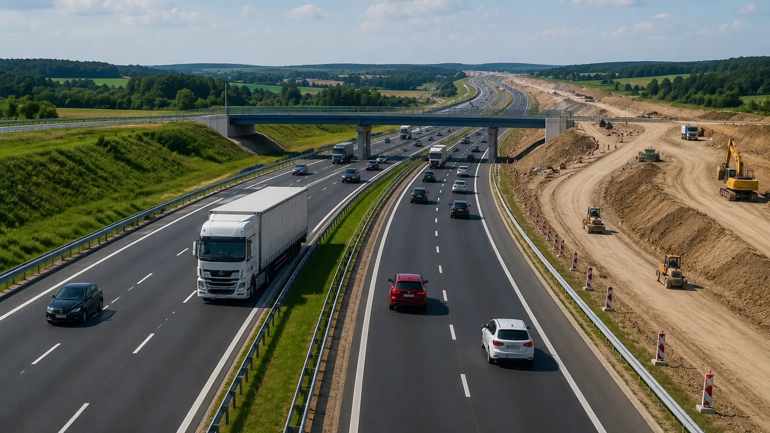 Ponad 1,1 mld euro na S17 i S74. To inwestycja w drogi, logistykę i bezpieczeństwo