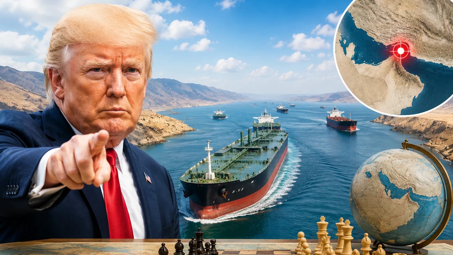 Trump chce opłat za Ormuz. To nie przejęcie cieśniny, tylko bardzo ryzykowna gra siłą