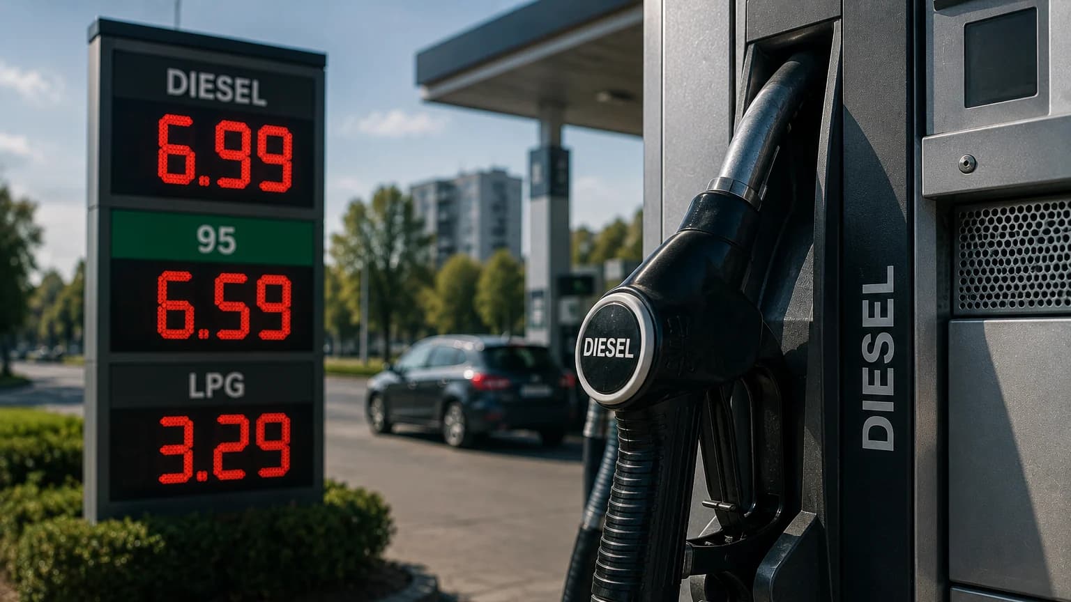 Diesel znów dobija do 7 zł. Osłony mogą być politycznie kuszące, ale fiskalnie trudne