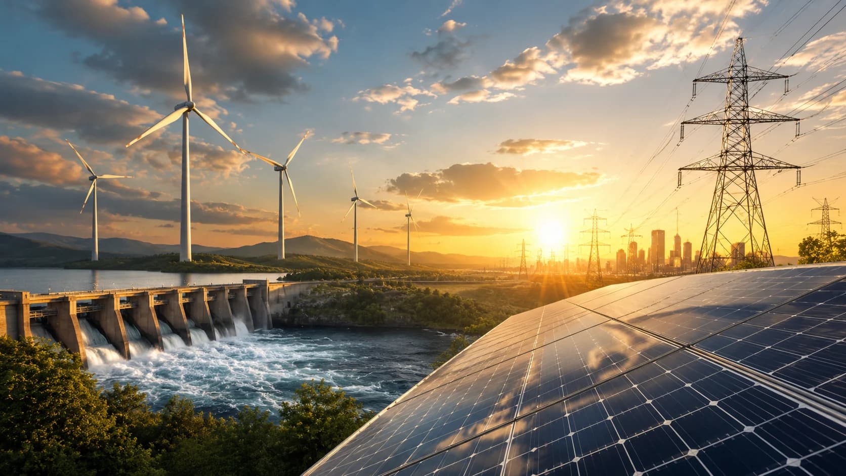 Wiatr, woda i słońce zmieniają energetykę Europy. Rekord OZE nie kończy jednak problemów