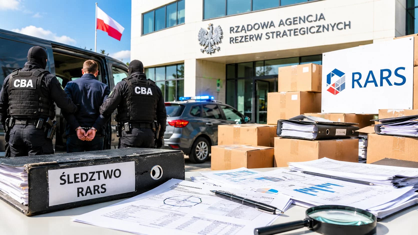 Kolejne zatrzymania w aferze RARS. Śledztwo wychodzi poza same zakupy agencji