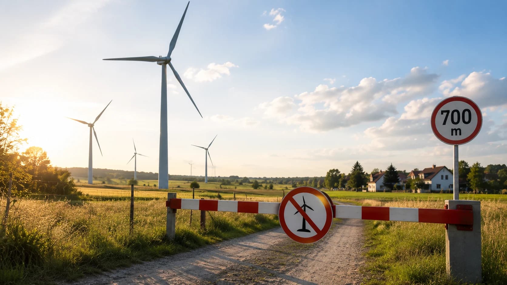 Wiatraki nadal w blokadzie. Limit 700 metrów zostaje, a tańsza energia znów czeka