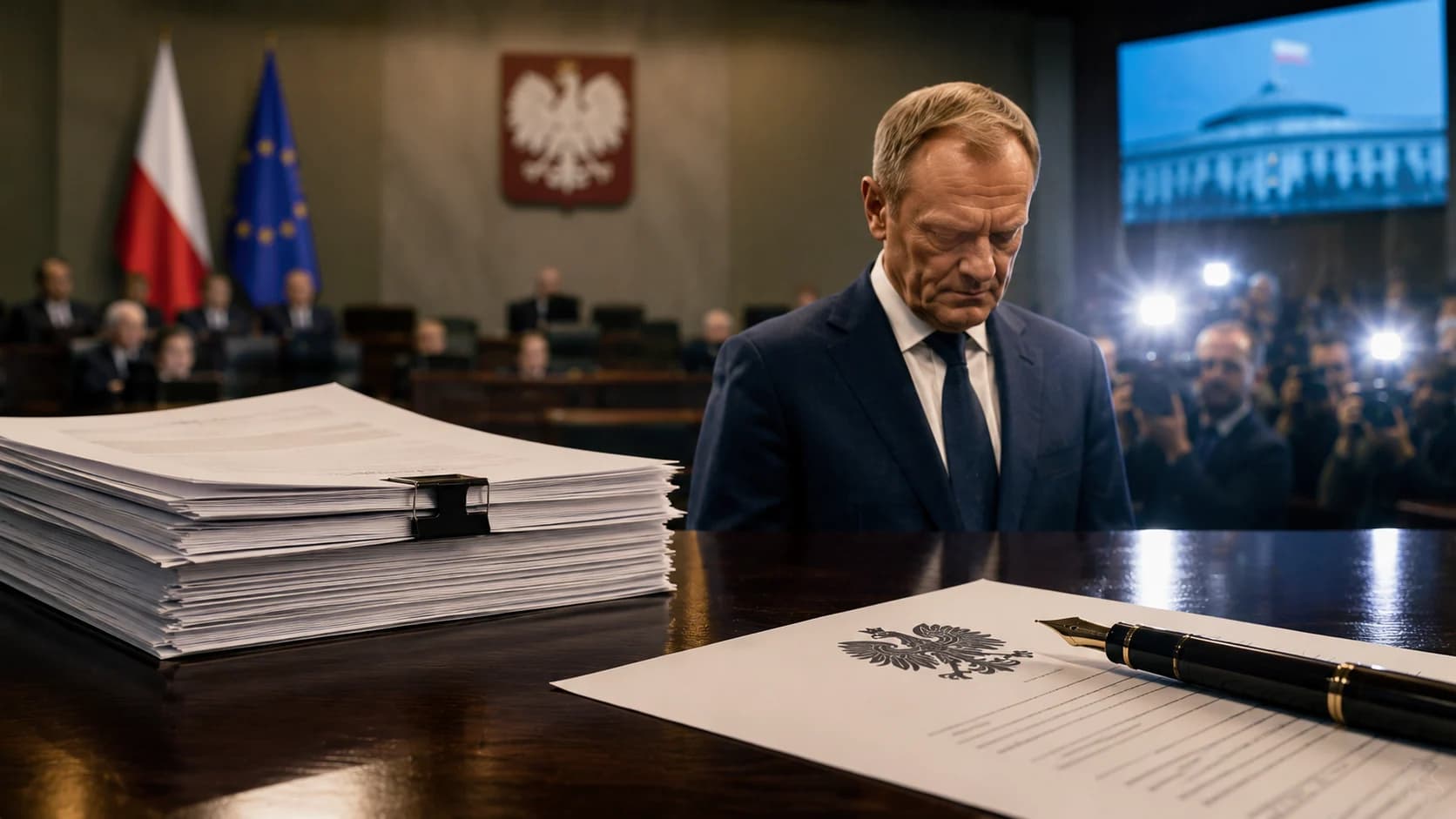 Tusk zrzeka się immunitetu. Komisja wykonała procedurę, ale polityczny spór dopiero się zaczyna