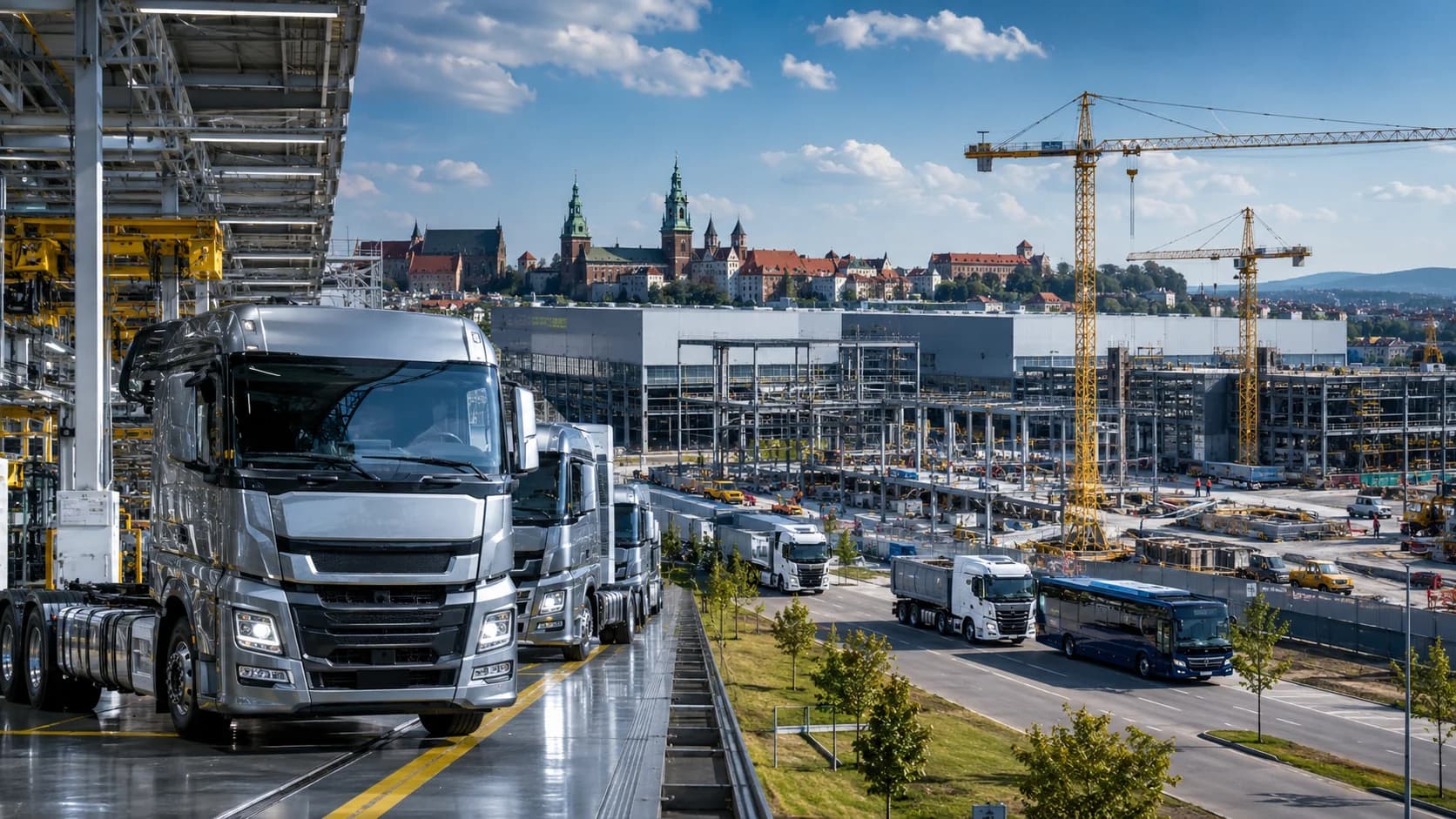 MAN chce zainwestować 1,2 mld euro w Krakowie. Polska fabryka ma urosnąć kosztem sporu w Niemczech