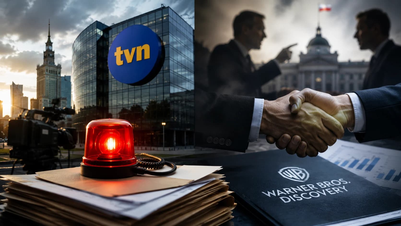 Fałszywy alarm wokół TVN. Spór o media miesza politykę z transakcją WBD