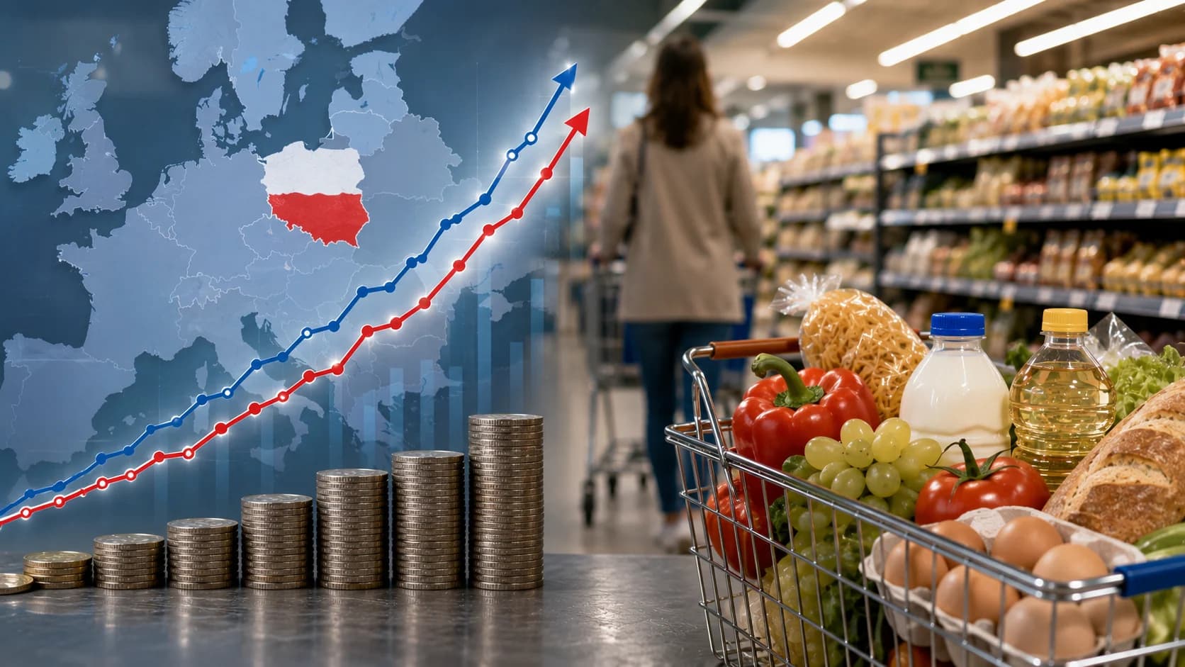 Polska traci cenową przewagę. Towary i usługi coraz szybciej doganiają Unię