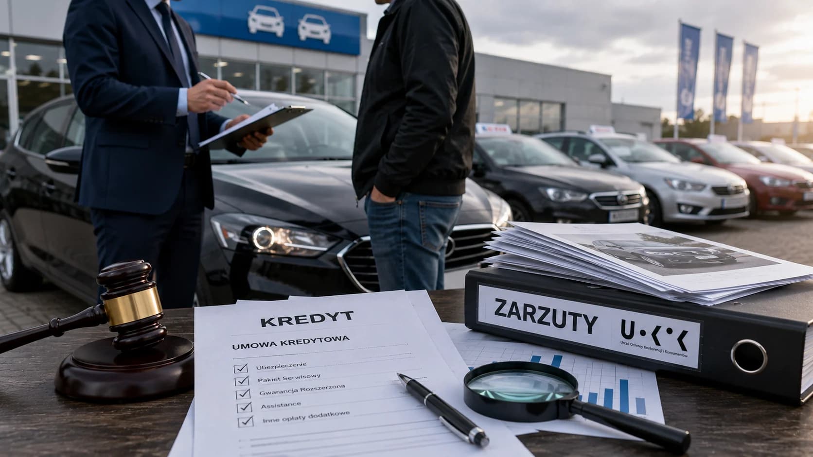 Kredyt na auto z dodatkami. UOKiK stawia zarzuty AAA Auto i ostrzega rynek używanych samochodów