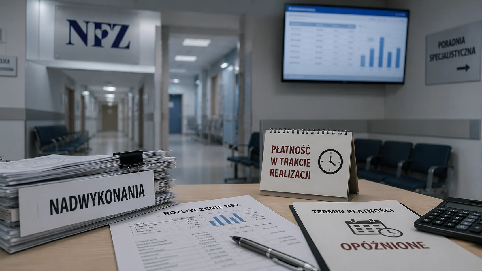 NFZ zmienia rozliczanie nadwykonań. Poradnie specjalistyczne mogą dłużej czekać na pieniądze