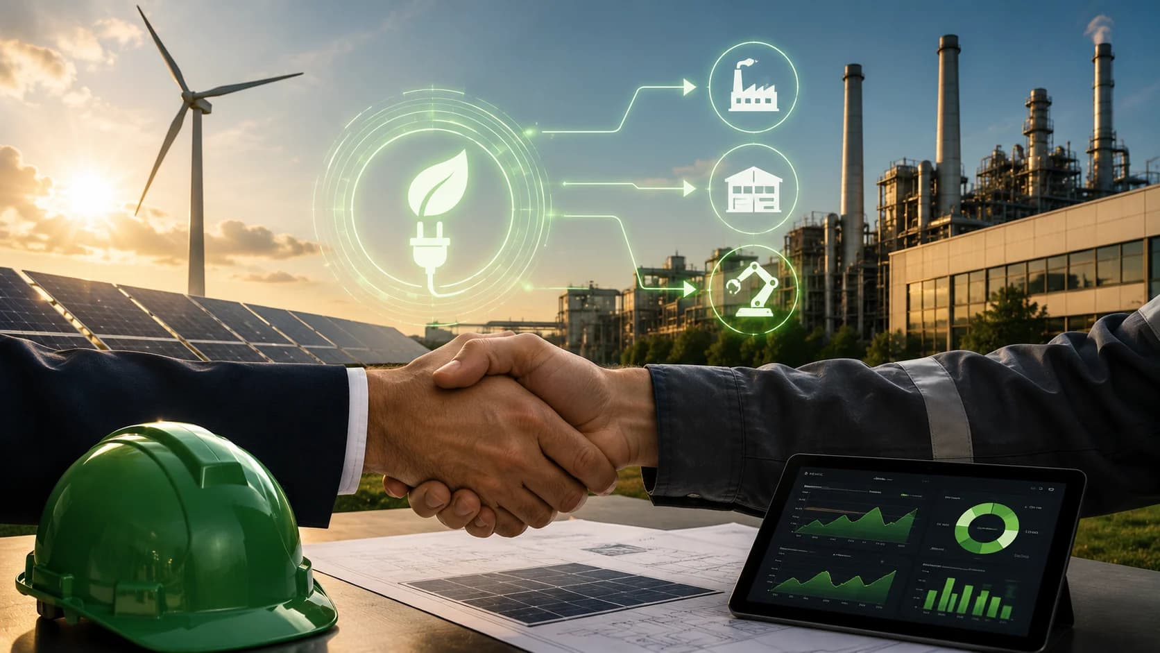 Przemysł chce tańszej zielonej energii. Mechanizm korelacji ma połączyć fabryki z nowymi OZE