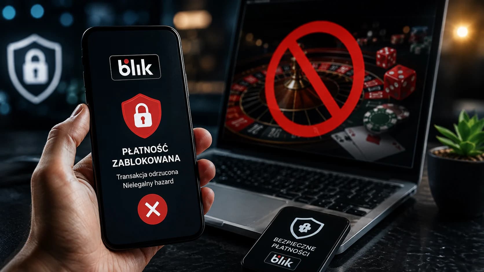 BLIK zablokuje płatności do nielegalnego hazardu. Fintech wchodzi w rolę strażnika rynku