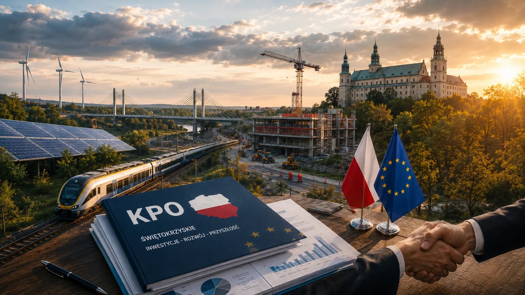 KPO w Świętokrzyskiem staje się politycznym testem. Inwestycje mają być ponad podziałami