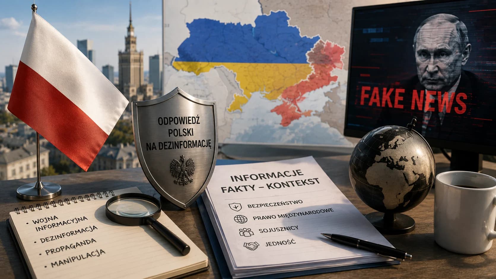 Polska odpowiada Putinowi. Spór o granice Ukrainy jest elementem wojny informacyjnej