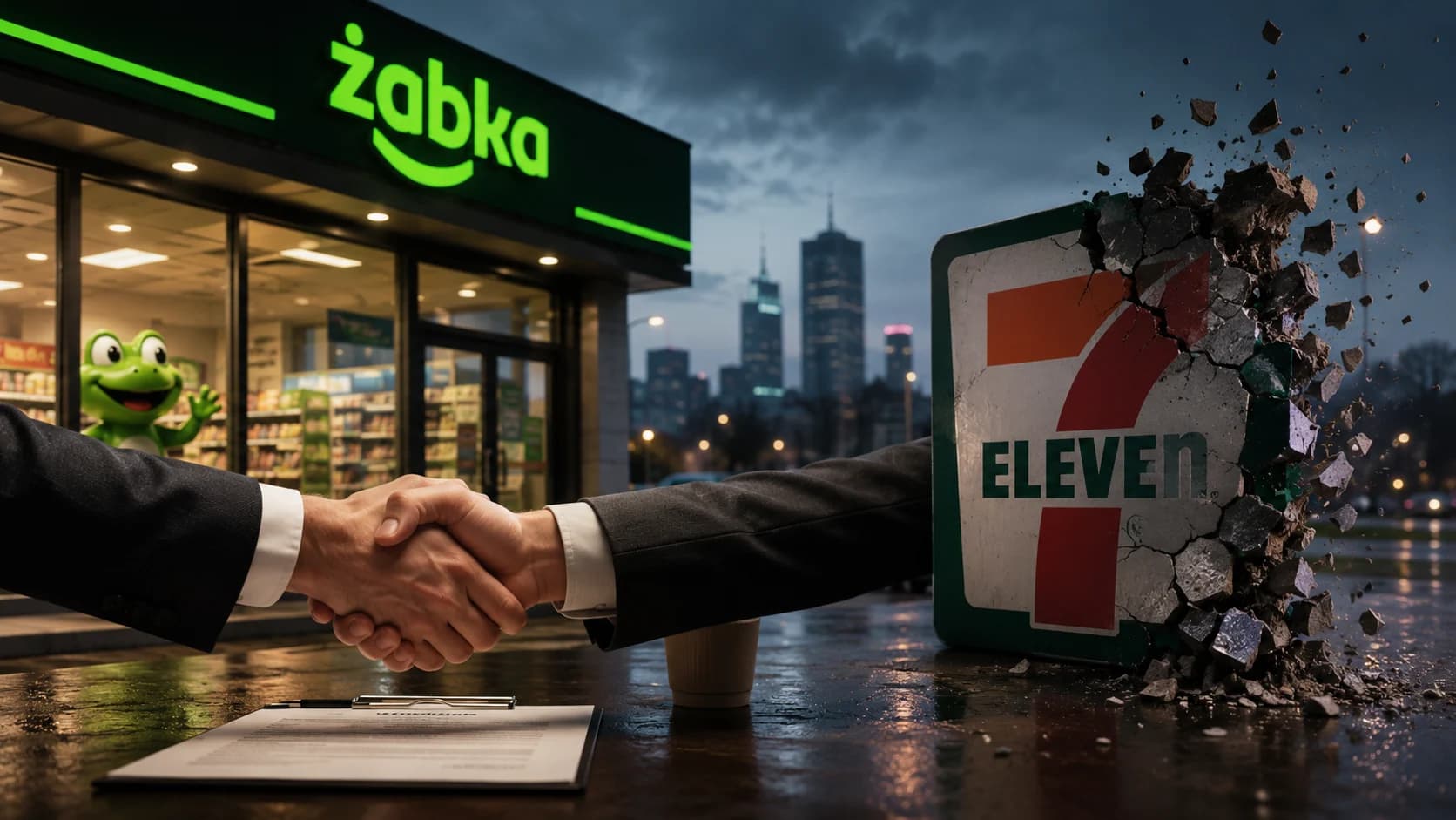 Żabka po fiasku rozmów z 7-Eleven. Rynek dostał lekcję ceny i ryzyka Po serii doniesień o możliwej inwestycji Seven & i Holdings w Grupę Żabka rynek