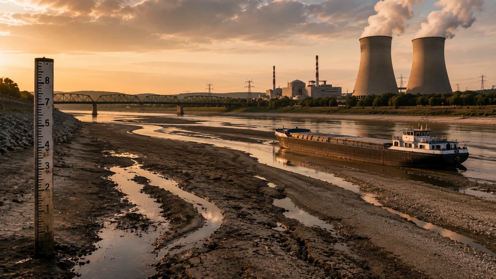 Wysychający Dunaj uderza w atom. Węgierski kryzys pokazuje słaby punkt regionu Kryzys wokół elektrowni jądrowej Paks nie jest lokalną awarią, tylko