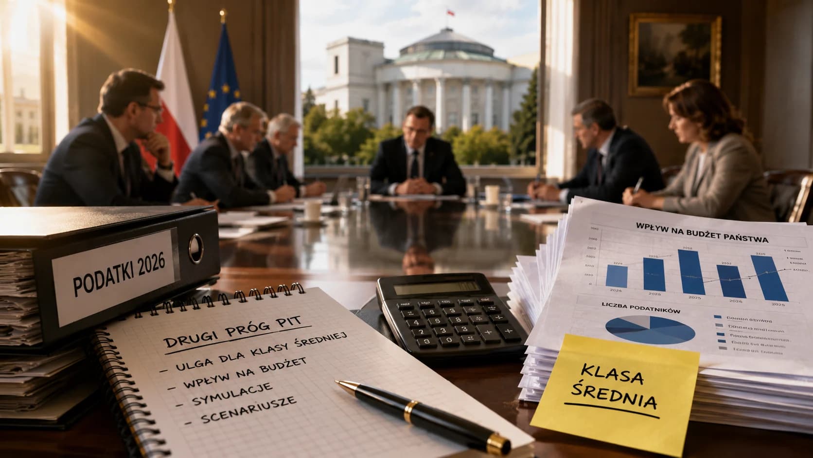Drugi próg PIT wraca na stół. Rząd sprawdzi, ile naprawdę kosztuje ulga dla klasy średniej Zapowiedź Andrzeja Domańskiego, że w Ministerstwie Finansów