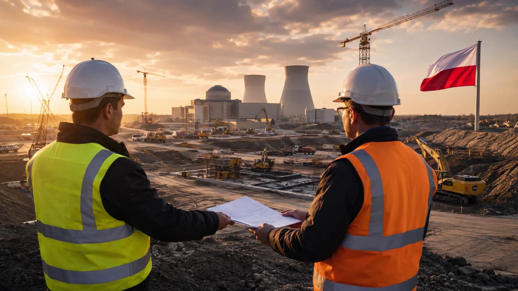Plac pod atom przekazany. Polska energetyka wchodzi w etap bez odwrotu Polskie Elektrownie Jądrowe przekazały wykonawcy teren pod pierwszą elektrownię