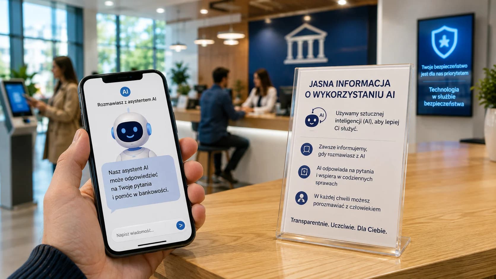 Koniec botów udających ludzi. Banki muszą jasno pokazać, kiedy używają AI Banki wchodzą w nowy etap regulacji sztucznej inteligencji. Od sierpnia większe