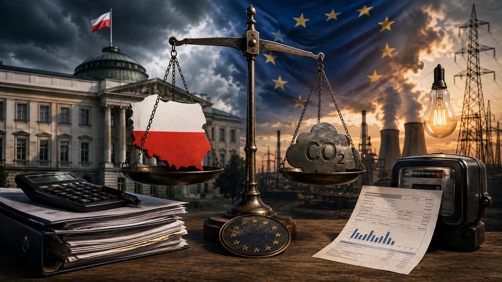 Polska poza ETS? Polityczny projekt zderza się z rachunkiem za energię i prawem UE Prawo i Sprawiedliwość zapowiedziało projekt ustawy zakładający wyjście