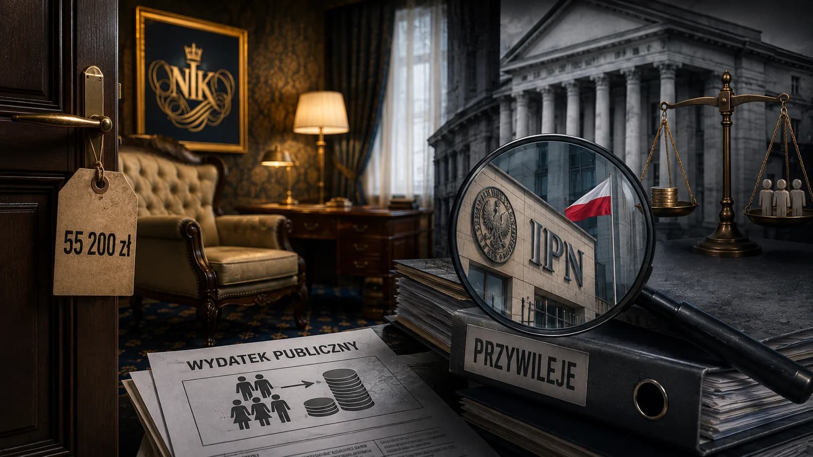 NIK wraca do pokoju za 55,2 tys. zł. Spór o IPN pokazuje problem publicznych przywilejów Kontrola wykonania budżetu IPN za 2025 r. ponownie kieruje uwagę