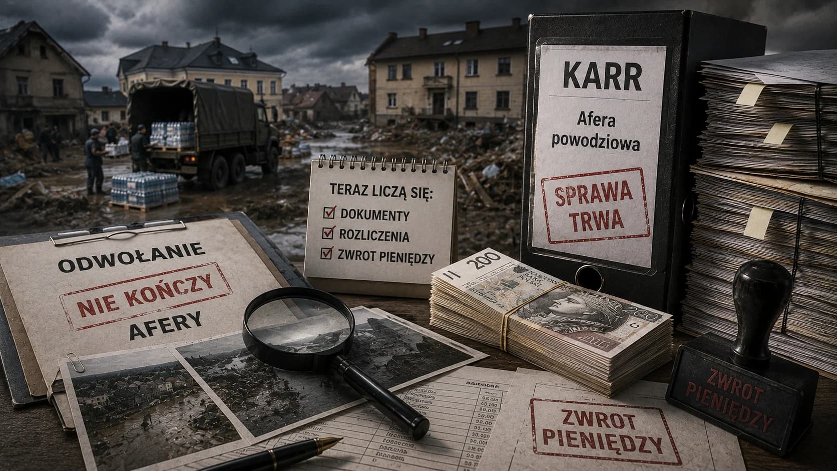 Odwołanie w KARR nie kończy afery powodziowej. Teraz liczą się dokumenty i zwrot pieniędzy Anna Konieczyńska została odwołana z funkcji wiceprezeski
