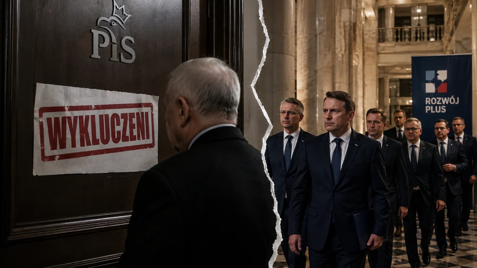 PiS wyklucza parlamentarzystów Rozwoju Plus. Rozłam na prawicy przechodzi z polityki kuluarowej do formalnej Koleżeński sąd dyscyplinarny PiS zdecydował o