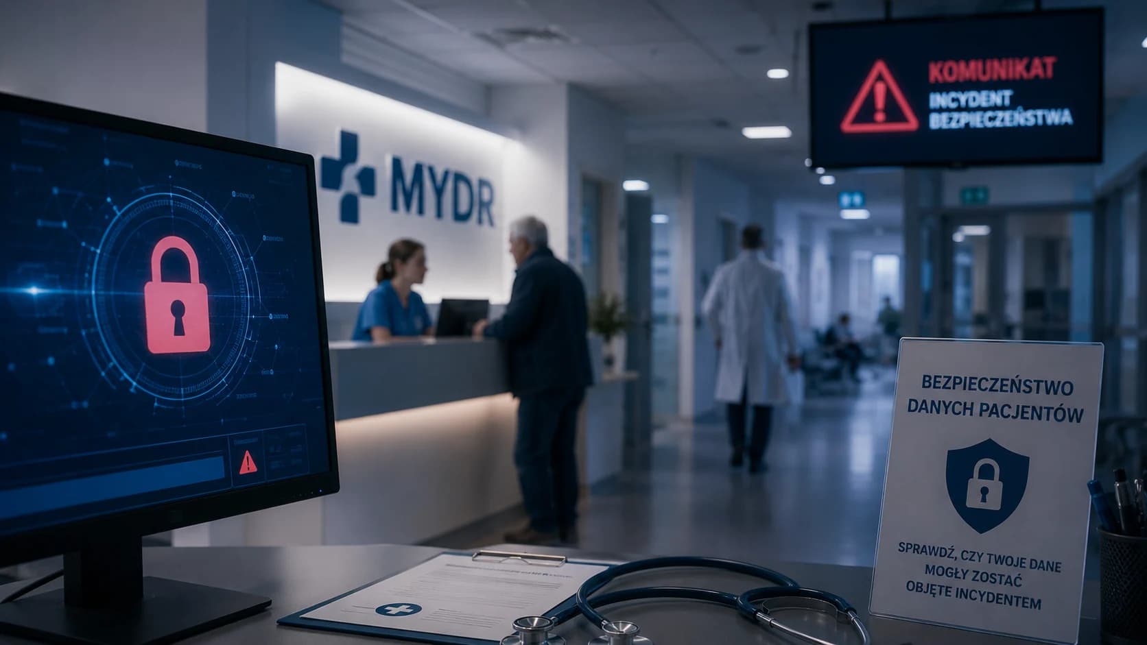 MyDr po ataku: duże sieci medyczne sprawdzają, czy pacjenci mogli zostać objęci incydentem Po cyberataku na MyDr największe sieci medyczne zaczęły