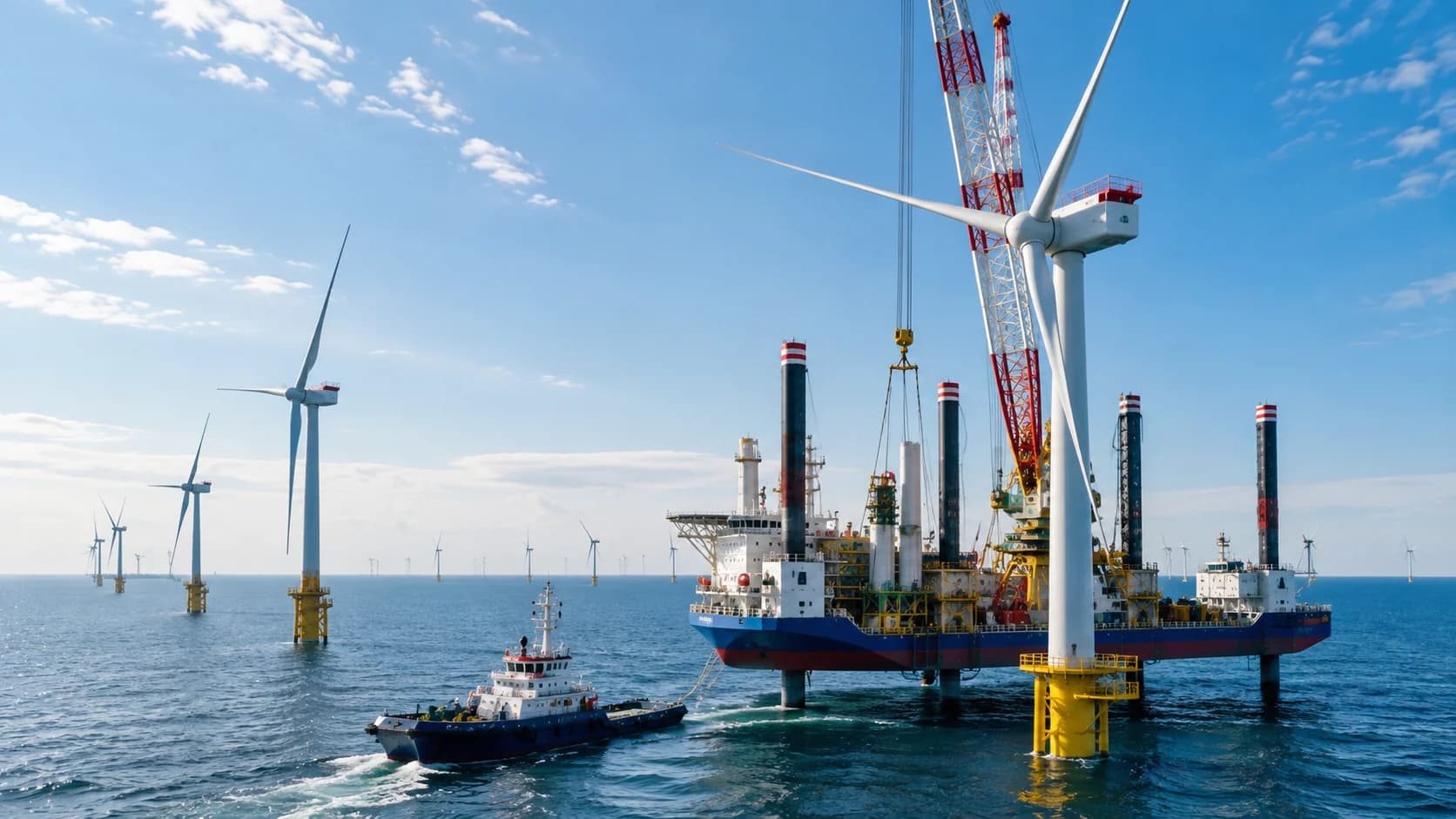 Baltica 2 rośnie na Bałtyku. Największa polska farma wiatrowa ma zmienić energetykę Na Bałtyku, około 40 kilometrów od brzegu, powstaje morska farma