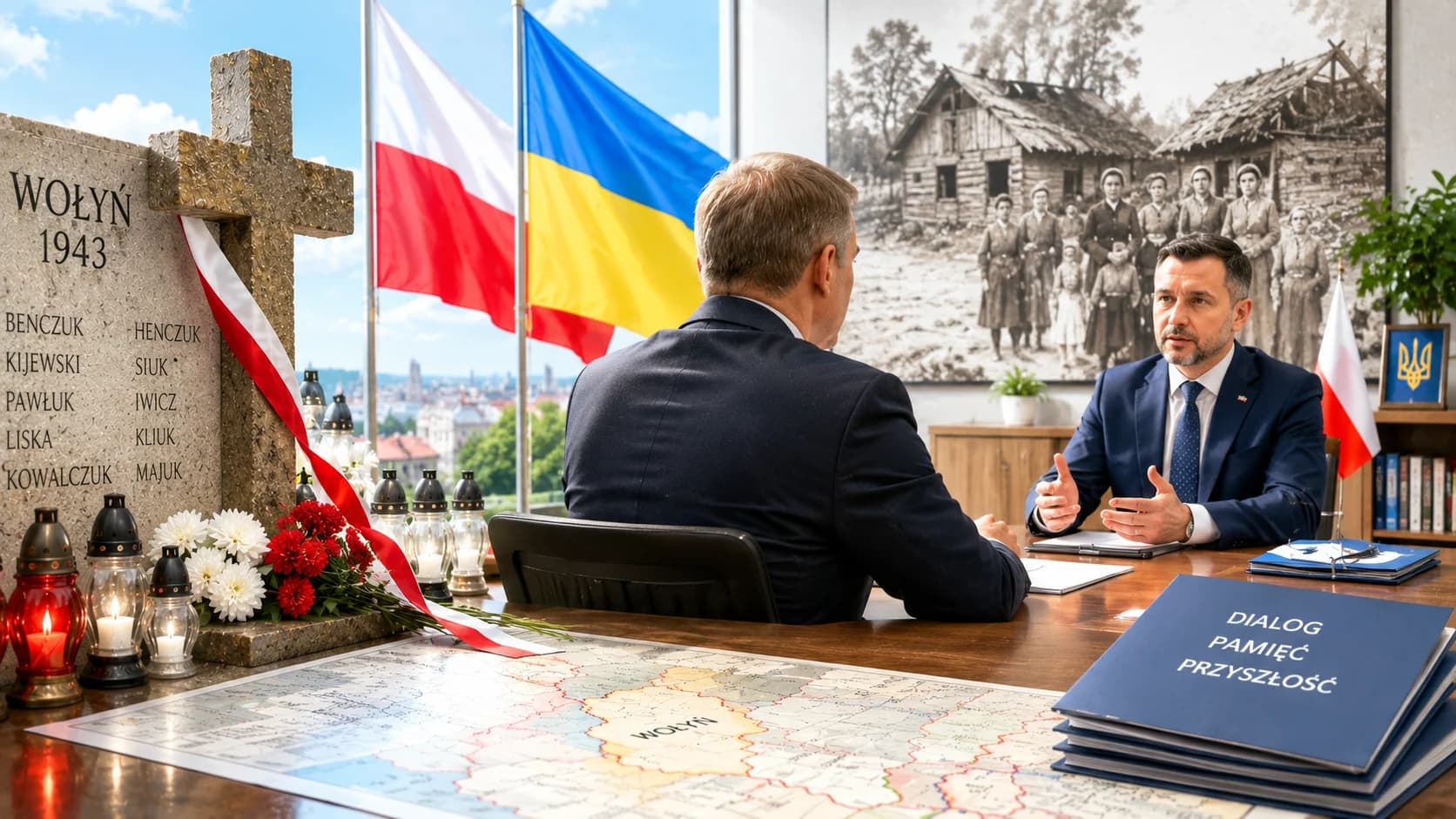 Ambasador Ukrainy wraca do sporu o Wołyń. Polsko-ukraińska pamięć znów staje się testem dyplomacji Wypowiedź ambasadora Ukrainy Wasyla Bodnara o polskim