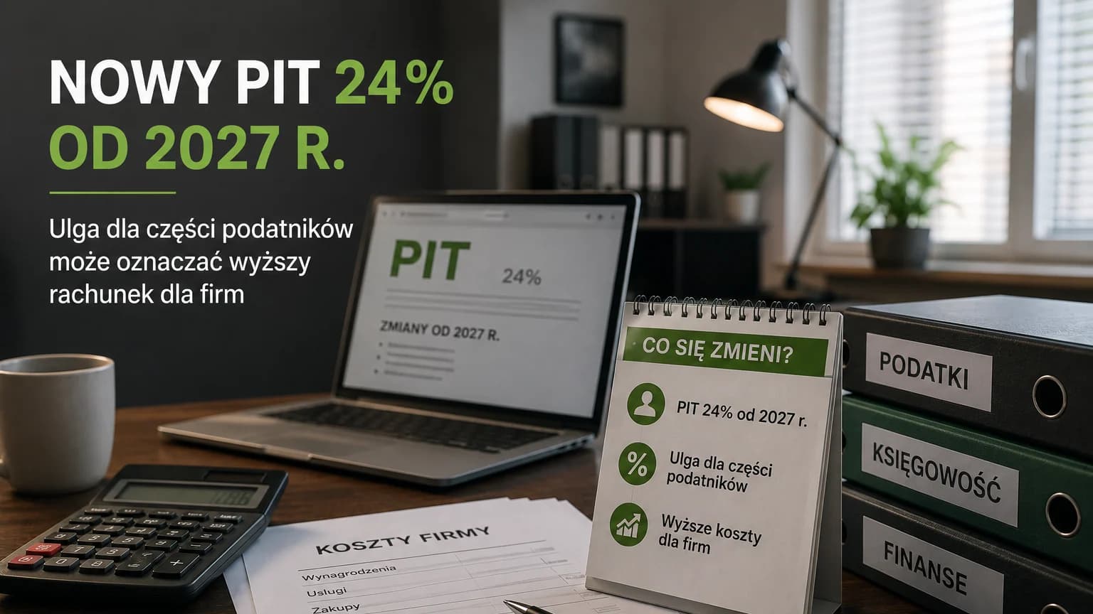 Nowy PIT 24 proc. od 2027 r. Ulga dla części podatników może oznaczać wyższy rachunek dla firm Rząd chce od 2027 r. zmienić skalę podatkową: podnieść próg