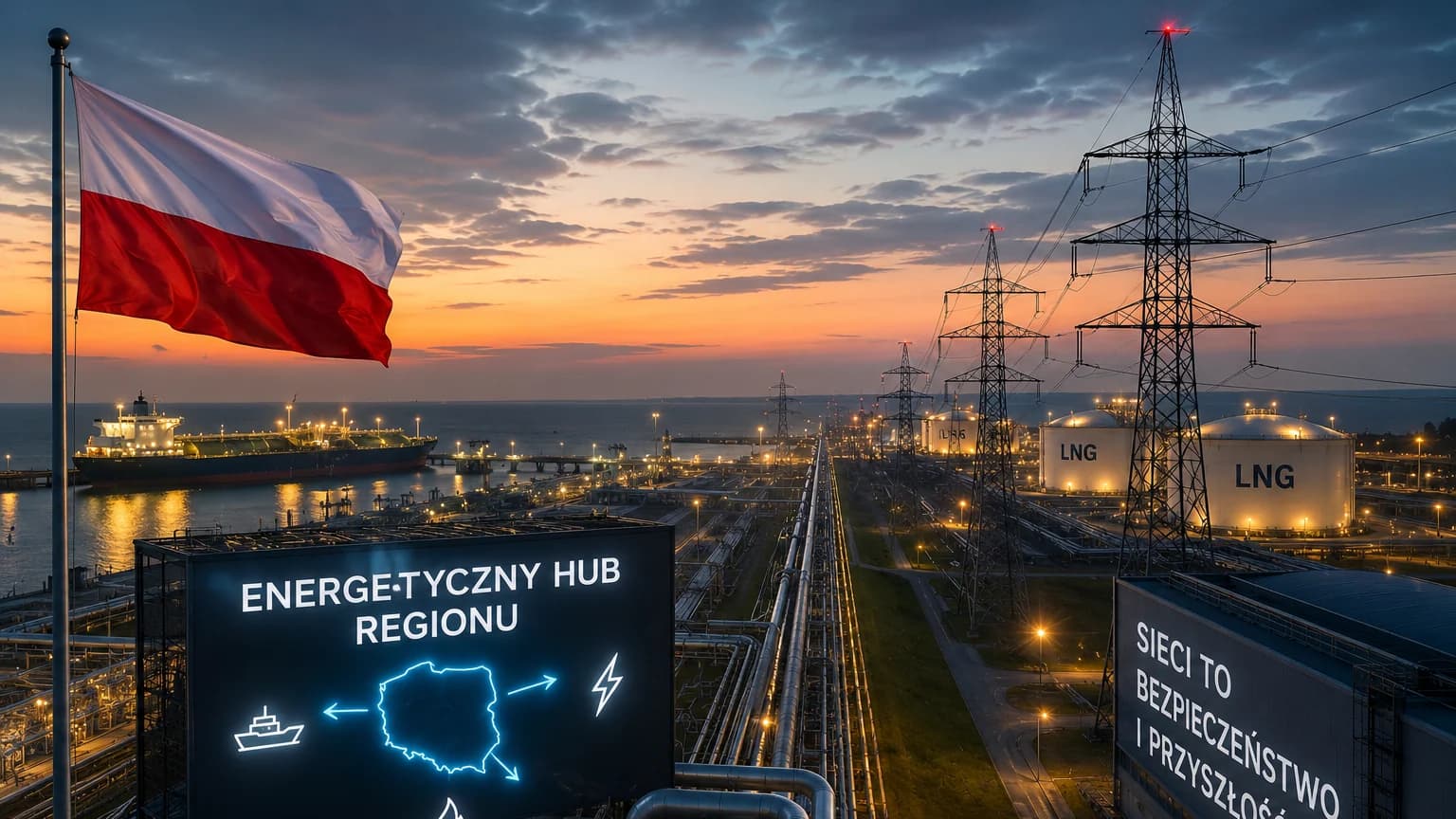 Polska może być energetycznym hubem regionu. Bez sieci zostanie tylko hasło Polska ma szansę stać się ważnym węzłem energetycznym Europy