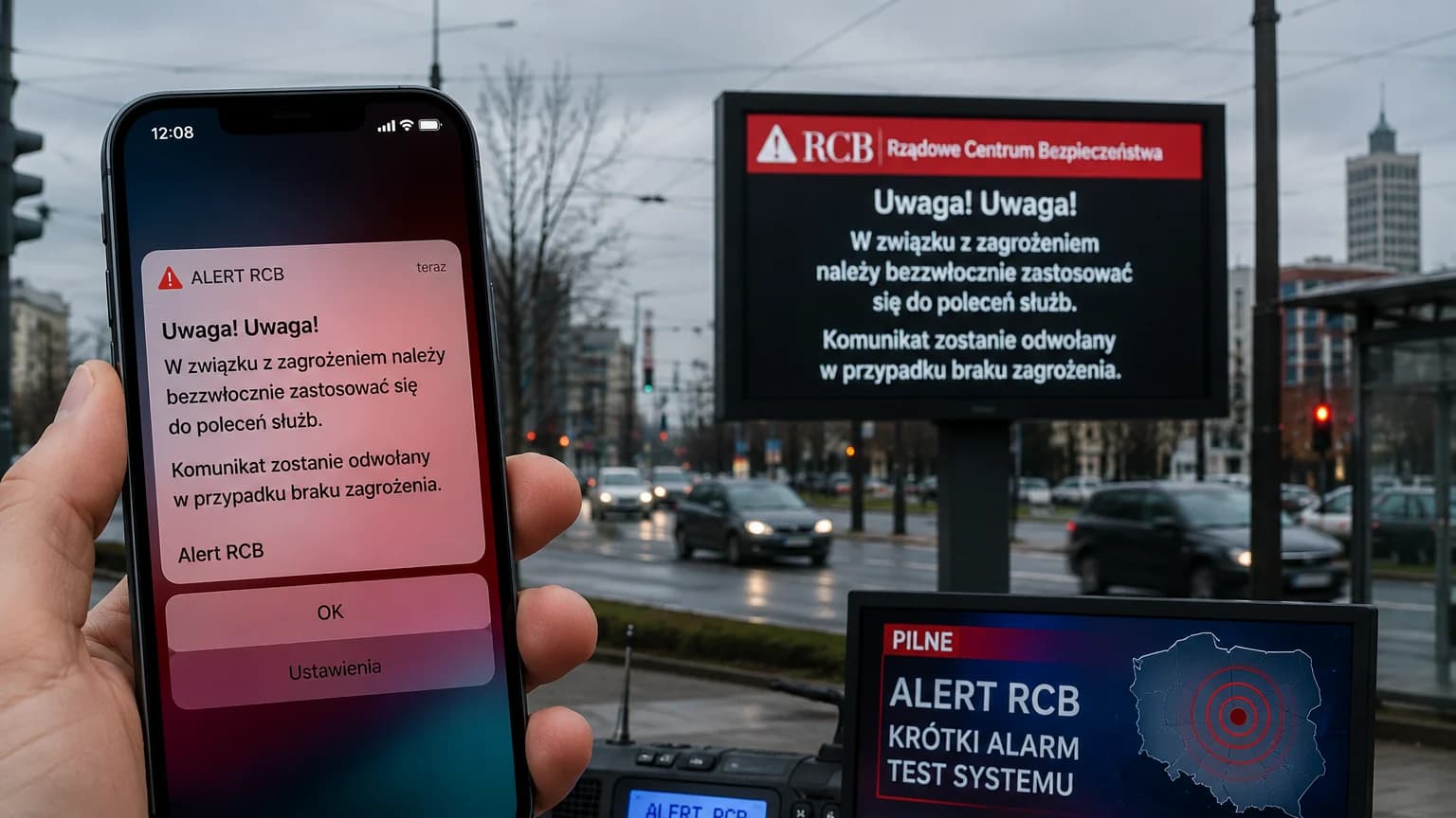 Alerty RCB po krótkim alarmie. Państwo musi przyspieszyć ostrzeganie obywateli Zamieszanie z ostrzeżeniami dla mieszkańców Lubelszczyzny pokazało, że