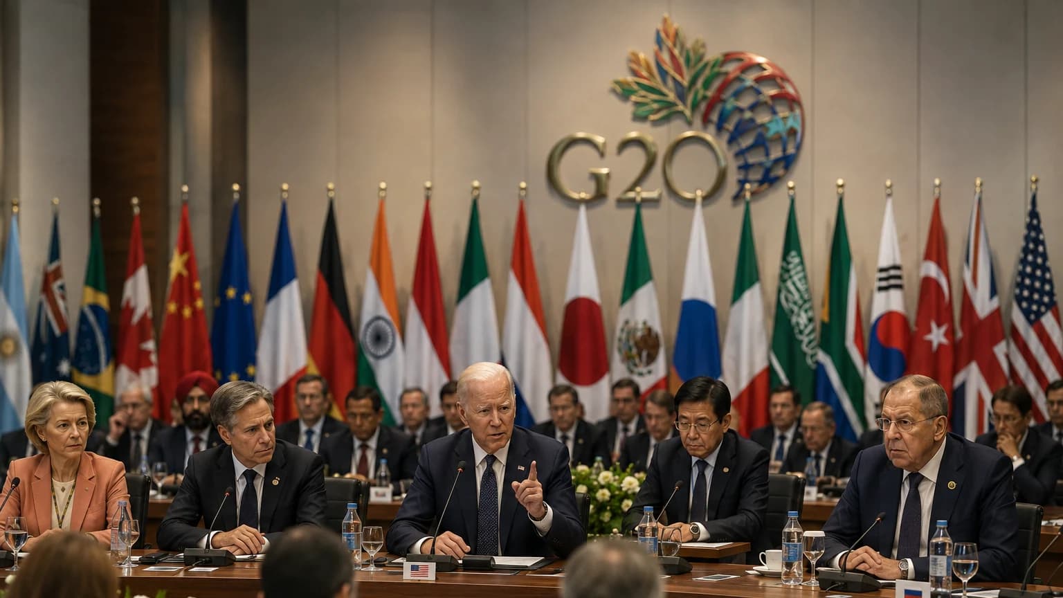 Rosja wróciła do stołu G20. USA stawiają warunek: najpierw koniec wojny Rosyjski minister finansów Anton Siłuanow pojawił się osobiście na spotkaniu