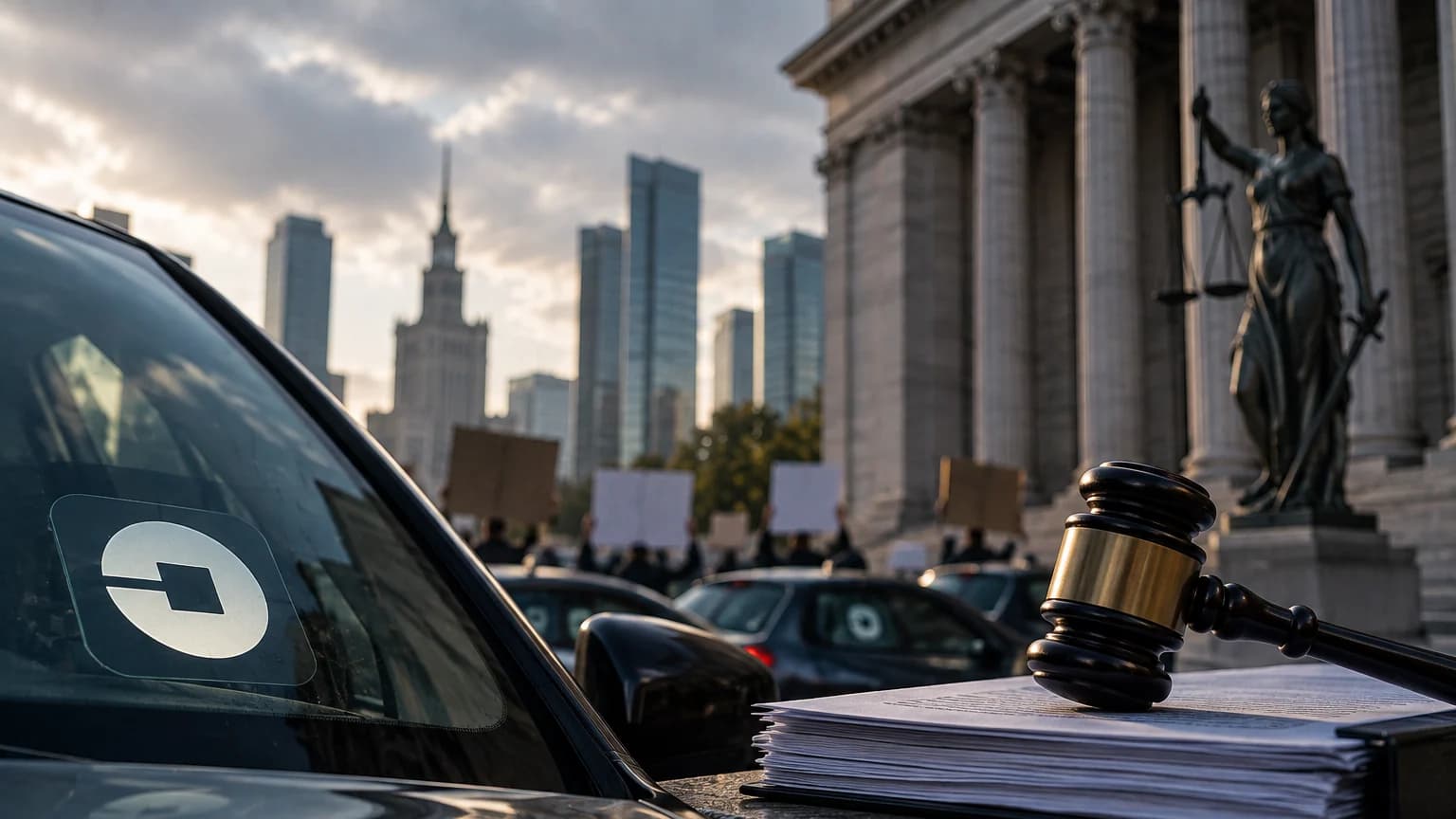 Uber pod pozwem kierowców. Algorytm prowizji staje się testem pracy platformowej Ponad 240 tys. kierowców Ubera z siedmiu państw Europy, w tym z Polski