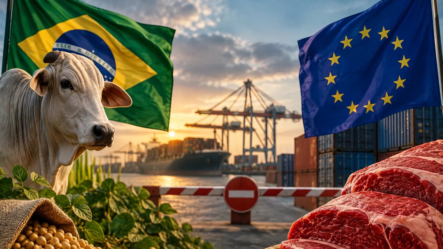 Brazylia straszy odwetem za mięso. Spór z UE może zmienić układ na rynku żywności Brazylia zapowiada możliwe działania wzajemne wobec Unii Europejskiej po