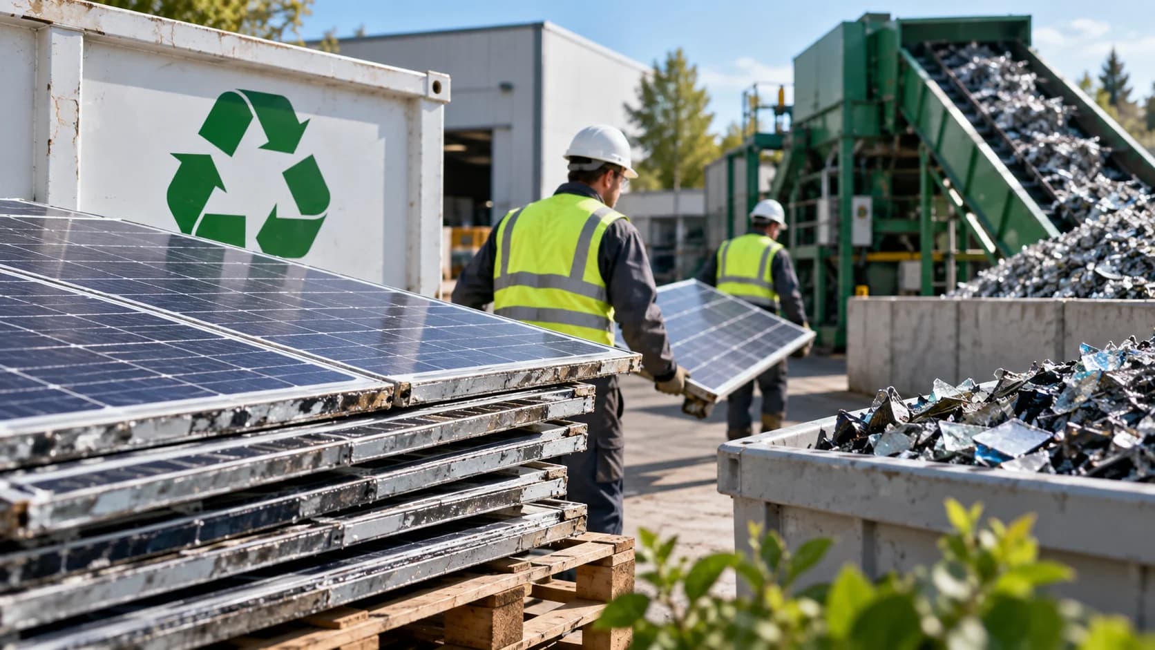 Recykling paneli fotowoltaicznych: kto ma zapłacić i dlaczego nie jest to nowy podatek od PV Określenie „nowa opłata za fotowoltaikę” może sugerować